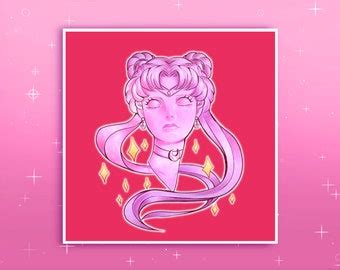 Vaporwave Sailor Moon Print - Etsy