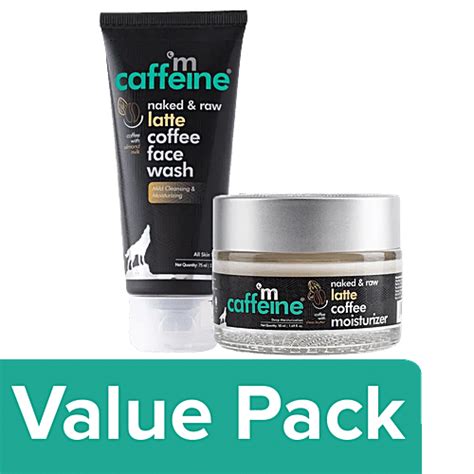 Buy MCaffeine Daily Skin Moisturizing Repair Kit Latte Coffee