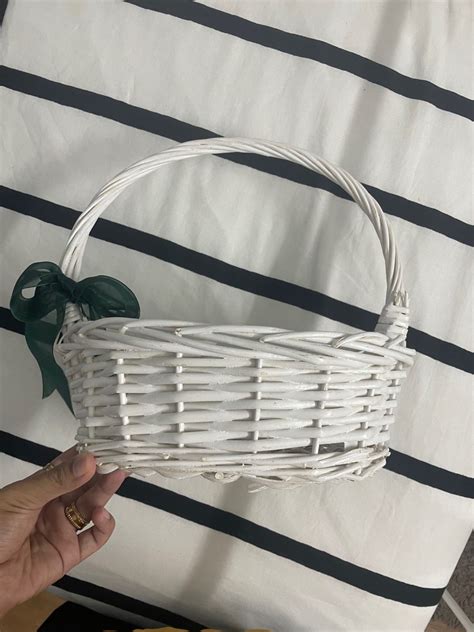 Rattan Basket Food Drinks Gift Baskets Hampers On Carousell