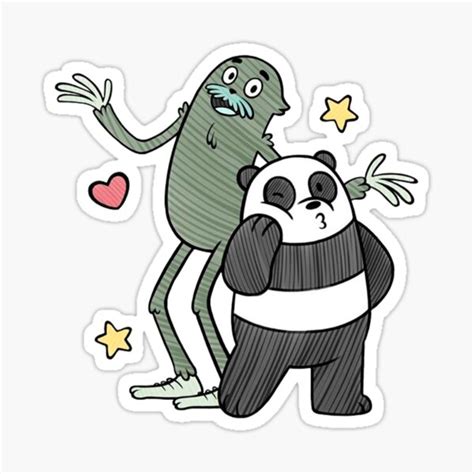 Scandalous Charlie And Panda Sticker For Sale By OjosDePapel Redbubble