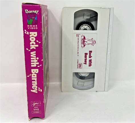 Barney & Friends Rock With Barney VHS Tape | Grelly USA