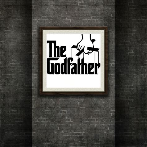 The Godfather Svg The Godfather Svg File The Godfather Png The