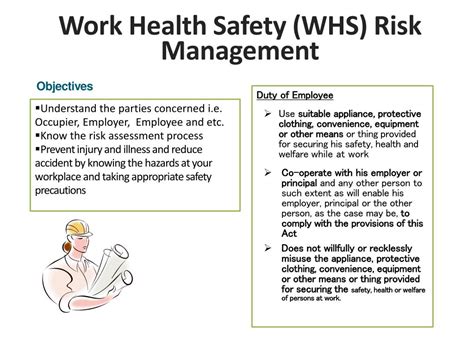 Ppt Work Health Safety Whs Risk Management Powerpoint Presentation