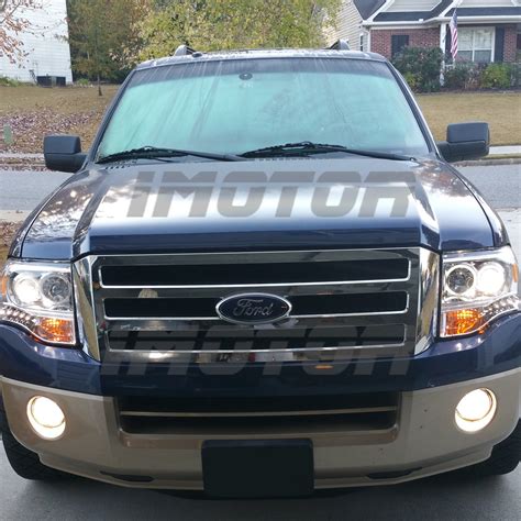 Dual Ccfl Halo Ford Expedition Chrome Led Projector