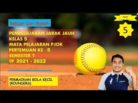 Permainan Rounders Pertemuan Ke Melempar Bola Melambung Materi