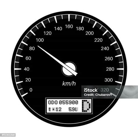 90 Km É Quantas Horas - Ilustración de Velocímetro 90 Km Por Hora Ilustración Plana Negro y más ...