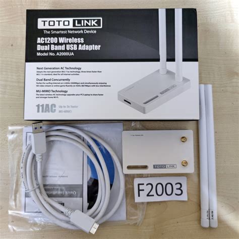 Totolink A Ua Mu Mimo Ac Dual Band Usb Wifi Antenna Adapter