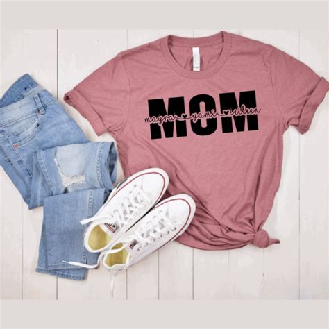 Mothers Day Shirt Custom Mothers Day T Shirt Mom Shirt Ts For Moms Mama Shirts Etsy