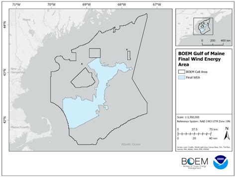 Boem Finalizes Wind Energy Area In The Gulf Of Maine Nccos National