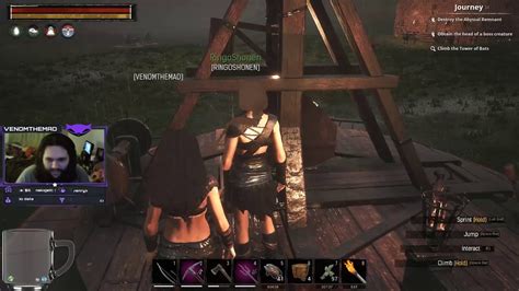 Conan Exiles Launching People With Trebuchets Youtube