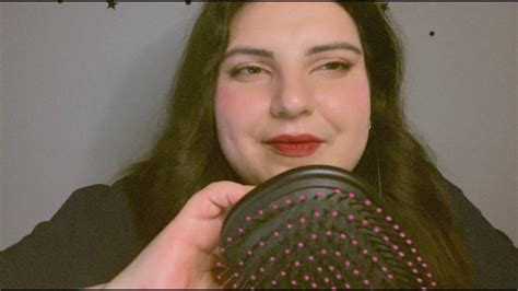 ASMR ITA TI SPAZZOLO I CAPELLI 100 VOLTE Brushing Camera Tico