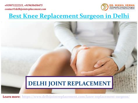 Ppt Best Knee Replacement Surgeon In Delhi Powerpoint Presentation