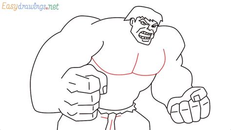 How To Draw Hulk Step By Step Guide 19 Easy Phase