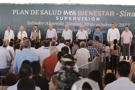 Supervisa Amlo Plan De Salud Imss Bienestar En Guamúchil Lo