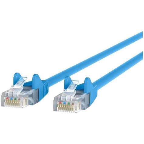 Belkin Cat Ethernet Patch Cable Snagless Rj M M M Blue Woolworths