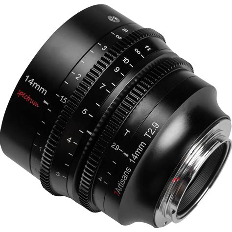 7artisans Spectrum 14mm T2 9 Prime Cine Lens For L Mount Lowest Price