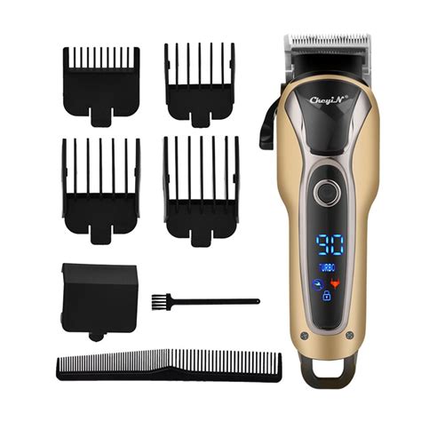 Ckeyin Tondeuse Cheveux Professionnelle Lcd Barbier Pour Hommes