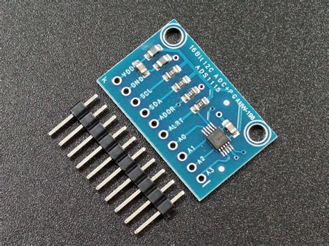 ADS1115 4 Channel 16 Bit ADC Module ProtoSupplies