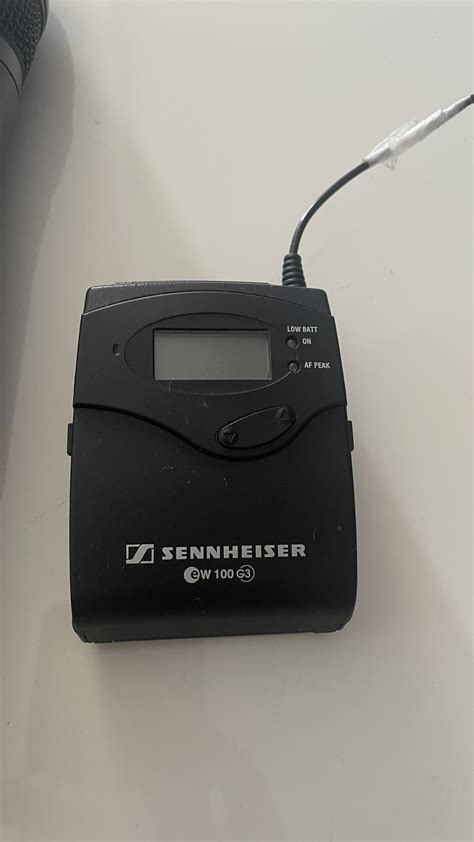 Ew 100 935 G3 Sennheiser Ew 100 935 G3 Audiofanzine