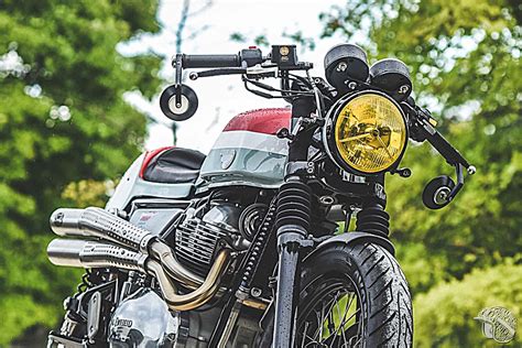 Royal Enfield 650 Continental Gt Un Cafe Racer Signé Creativ Garage