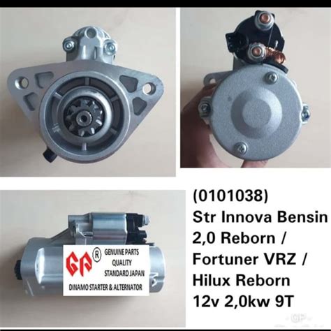 Dinamo Starter Gp Innova Bensin Reborn Hilux Reborn Vrz V T