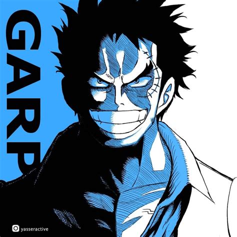 Monkey D Garp One Piece Drawn By Yasseractive Danbooru