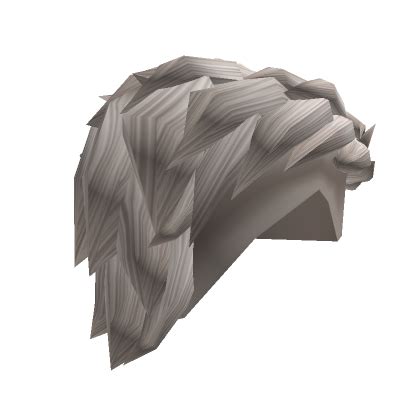 Wavy V Taper Slickback Mullet Ash Blonde Roblox Item Rolimon S