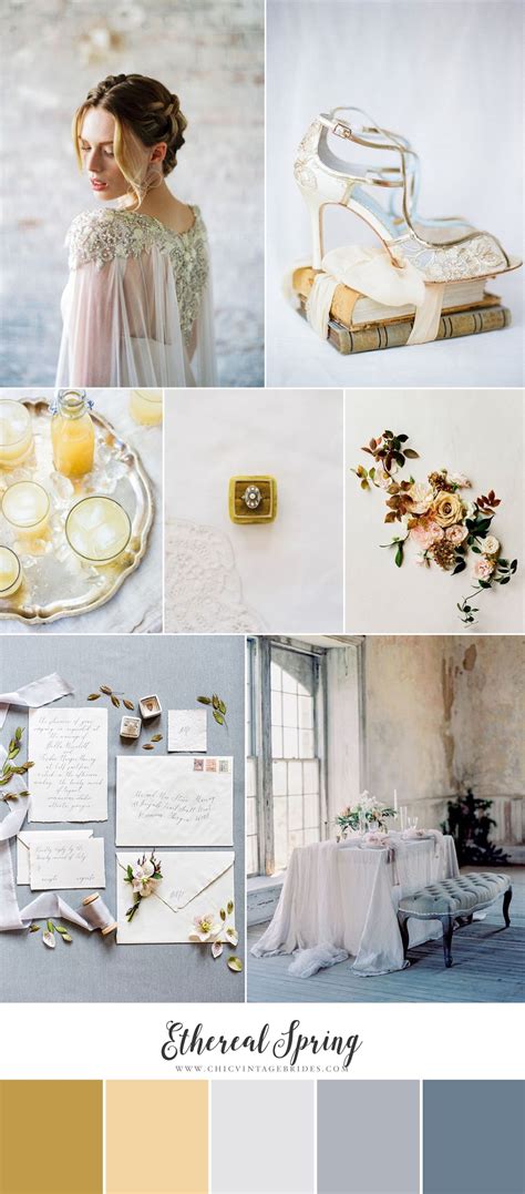 Ethereal Spring Wedding Inspiration In A Soft Spring Color Palette