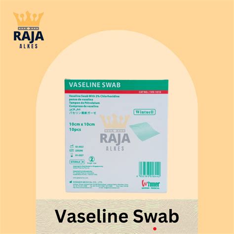 Jual Per Box Vaseline Swab 10cm X 10 Cm Seperti Lomatuell Sofratulle