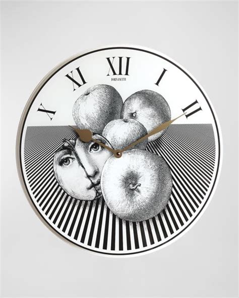 Fornasetti Tema e Variazioni N.390 Wall Clock | Neiman Marcus