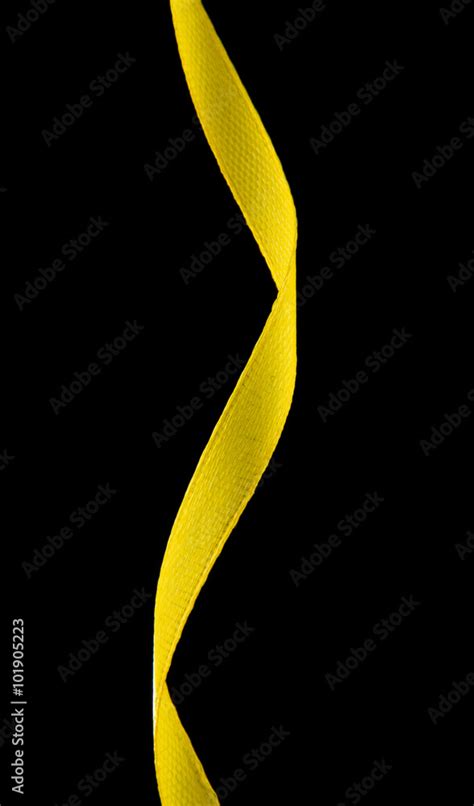 Yellow Ribbon Stock Photo Adobe Stock