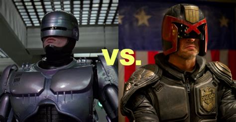 RoboCop Or Dredd Who Is The Better Police Officer