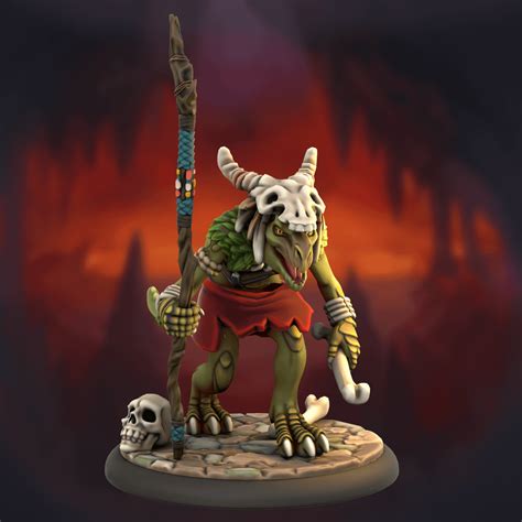 Dndecember Year 2 Lizardfolk Shaman Rheroforgeminis