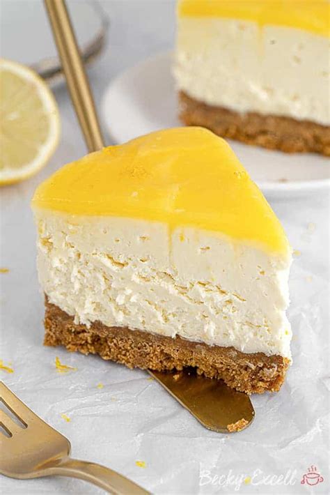 Gluten Free Lemon Cheesecake Recipe No Bake Best Ever