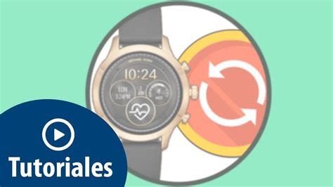 C Mo Reiniciar O Apagar Reloj Smartwatch Michael Kors Youtube