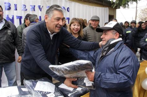 El Intendente Nediani Visit El Obrador San Fernando Y Entreg