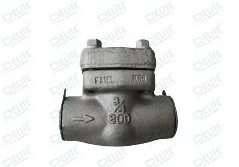 Forged Steel Inch Socket Weld Non Return Valve Stainless Steel At