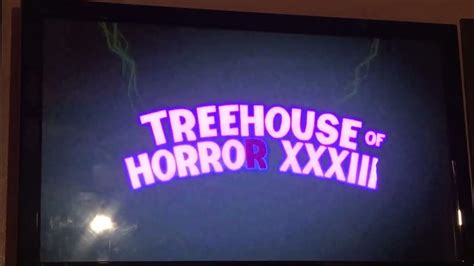 The Simpsons Treehouse Of Horror Xxxiii Official Trailer Youtube