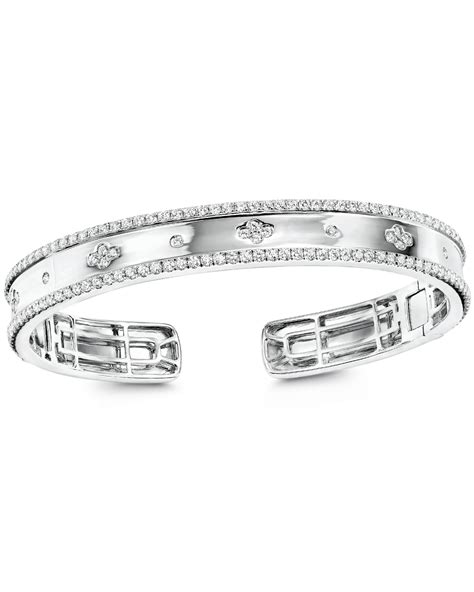 Diamond and White Gold Cuff Bracelet – Turgeon Raine