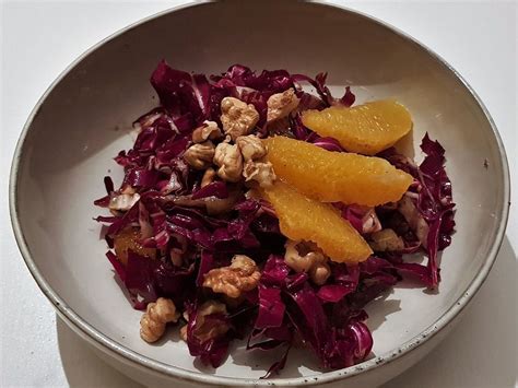 Radicchio Salat Mit Orange Von Lotte Chefkoch