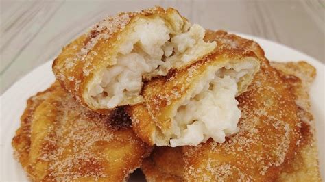 RIQUISIMAS EMPANADAS DE ARROZ CON LECHE YouTube