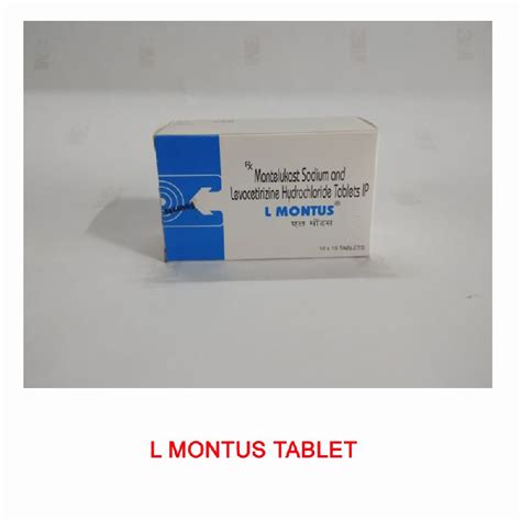 L Montus Tablets at Best Price in Palakkad | Akash Medicals ...