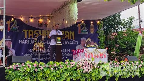 Tasyakuran Hari Jadi Desa Jayanti Ketua Apdesi Sukabumi Bicara Sinergi