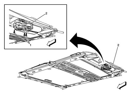 Chevrolet Equinox Service Manual - Sunroof Motor/Actuator Replacement Moonroof/Sunroof Power ...