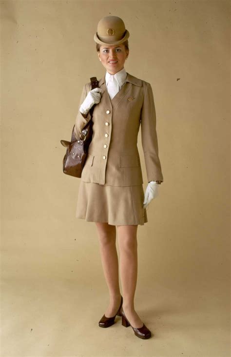 Pan Am Flight Attendant 1972 Flight Attendant Uniform Flight