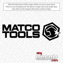 Matco Tools Logo Decal Sticker - AnyDecals.com