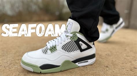 One BIG Problem Jordan 4 Oil Green Seafoam Review On Foot YouTube