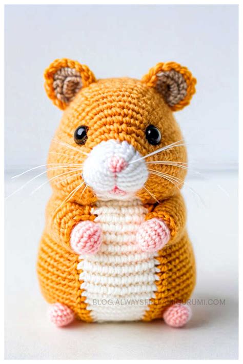 Amigurumi Hamster Crochet Free Pattern Amigurumi