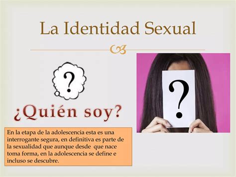 El Proceso De Identidad Sexual En Adolescentes Ppt