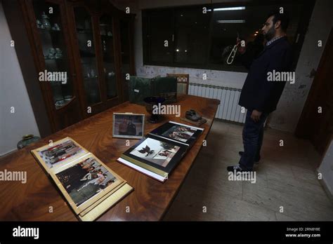 151110 Gaza Nov 10 2015 A Palestinian Man Inspects The House